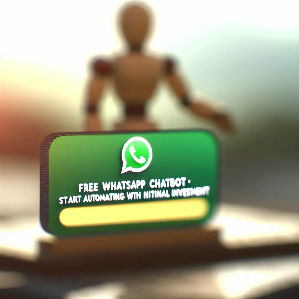 Chatbot WhatsApp Gratuito: Comece a Automatizar Sem Investimento Inicial