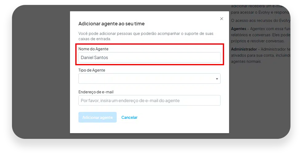 Cadastre seus Usuários nexloo