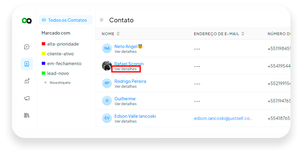 contatos nexloo