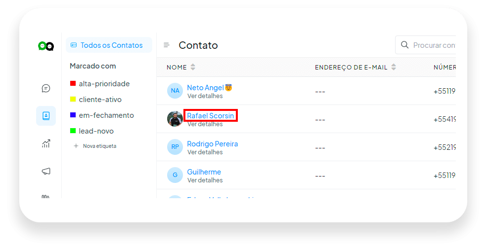 contatos nexloo