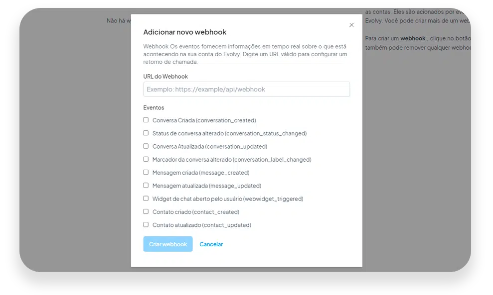 Integração Webhook nexloo