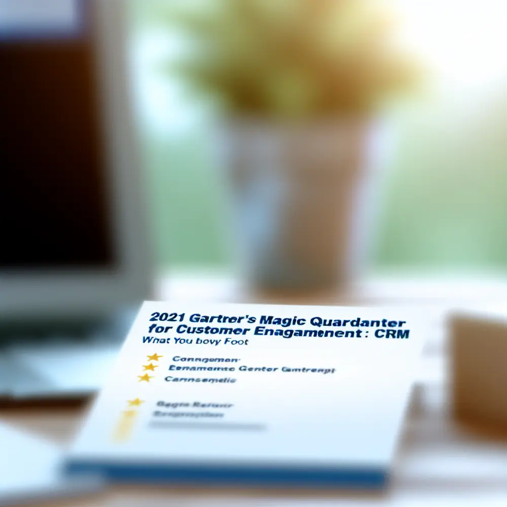 2021 Cuadrante Mágico de Gartner para Centros de Compromiso del Cliente/CRM: Lo Que Necesitas Saber