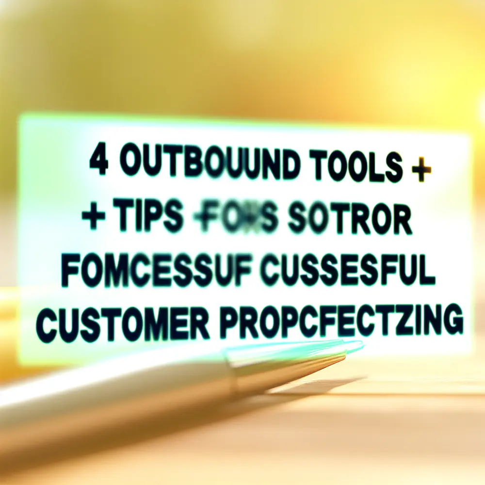4 Outbound Tools + 8 Tips for Successful Customer Prospecting