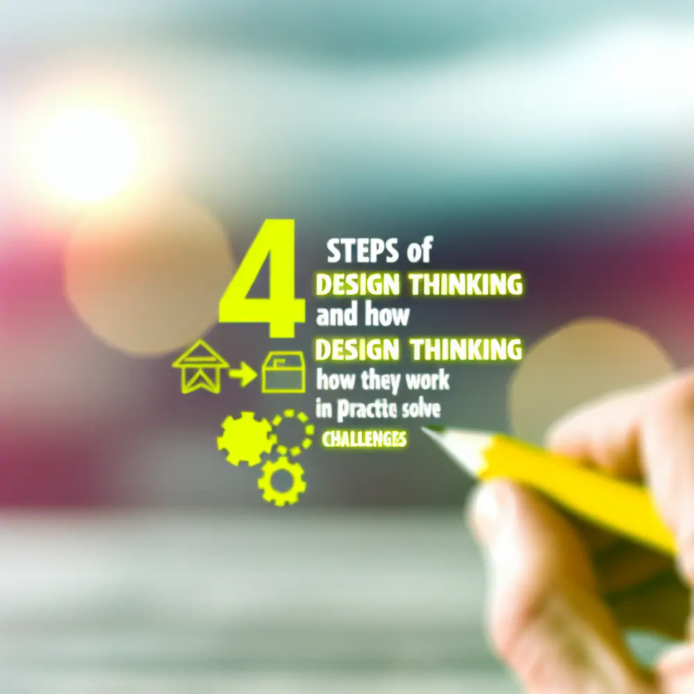 4 Stages of Design Thinking and How They Work in Practice to Solve Challenges