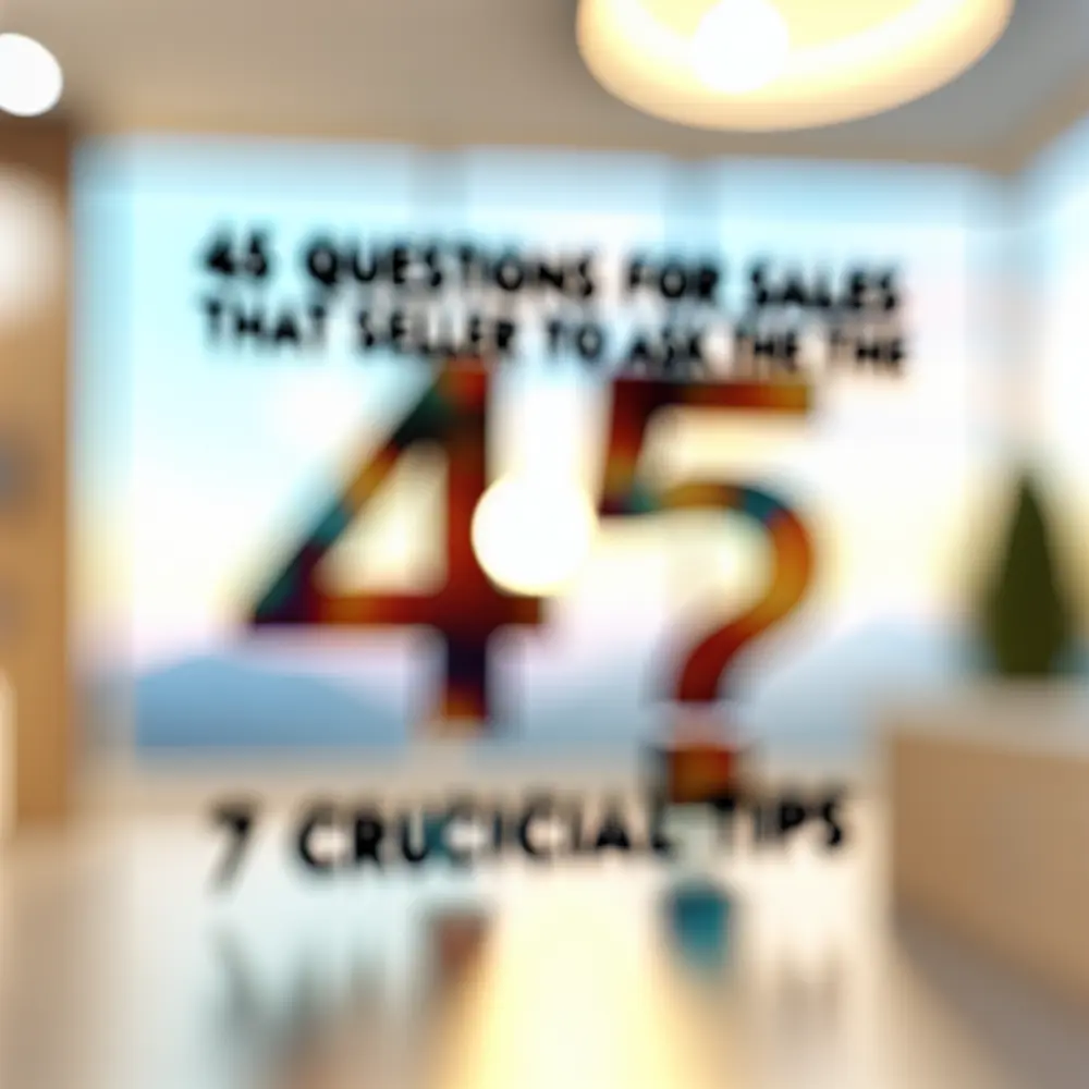 45 Questions for Sales That Every Seller Should Ask the Customer in 7 Crucial Tips