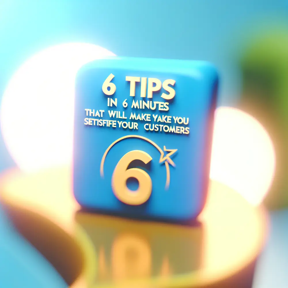 6 Dicas em 6 Minutos para Satisfazer Seus Clientes