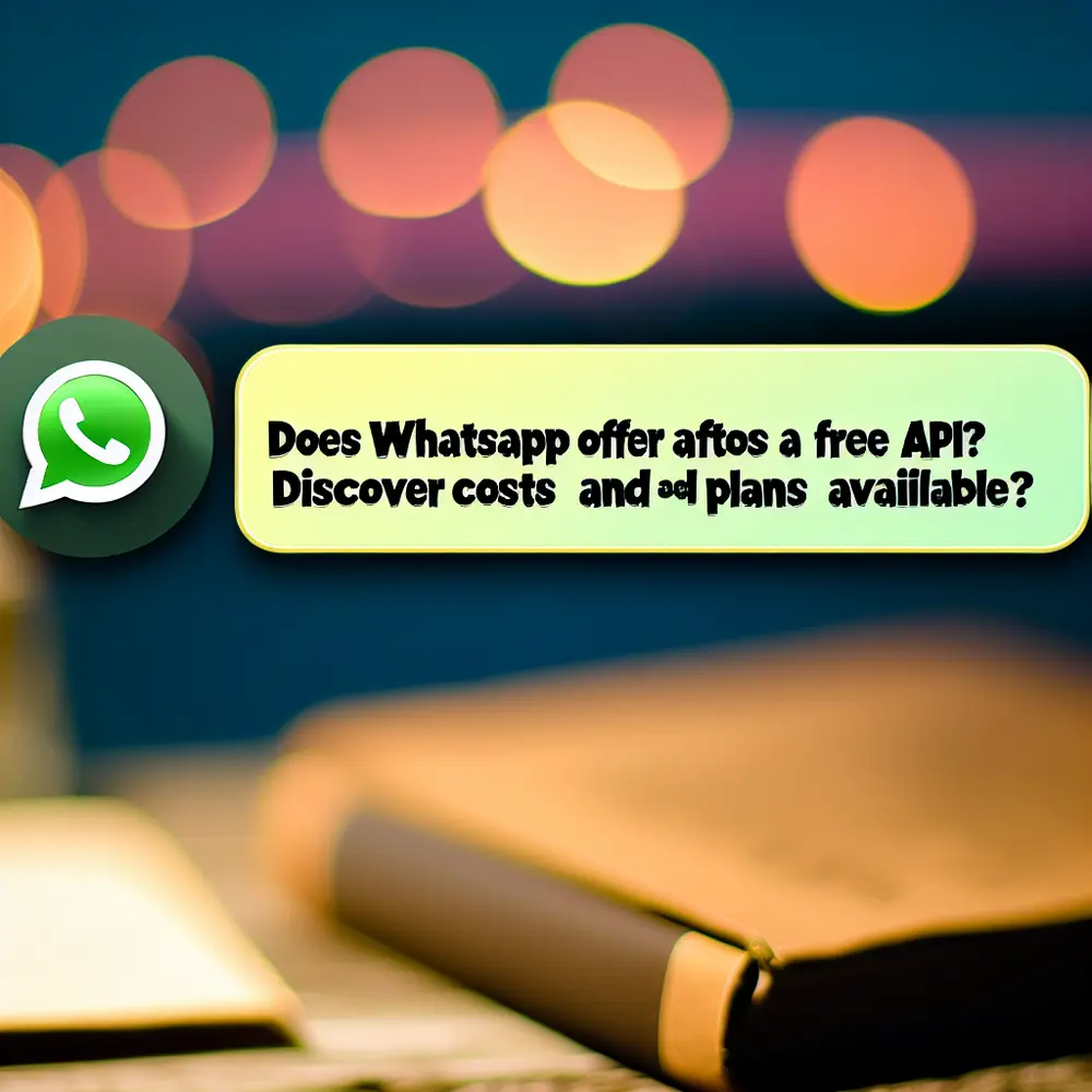 A WhatsApp fornece API gratuita? | Descubra os custos e planos disponíveis