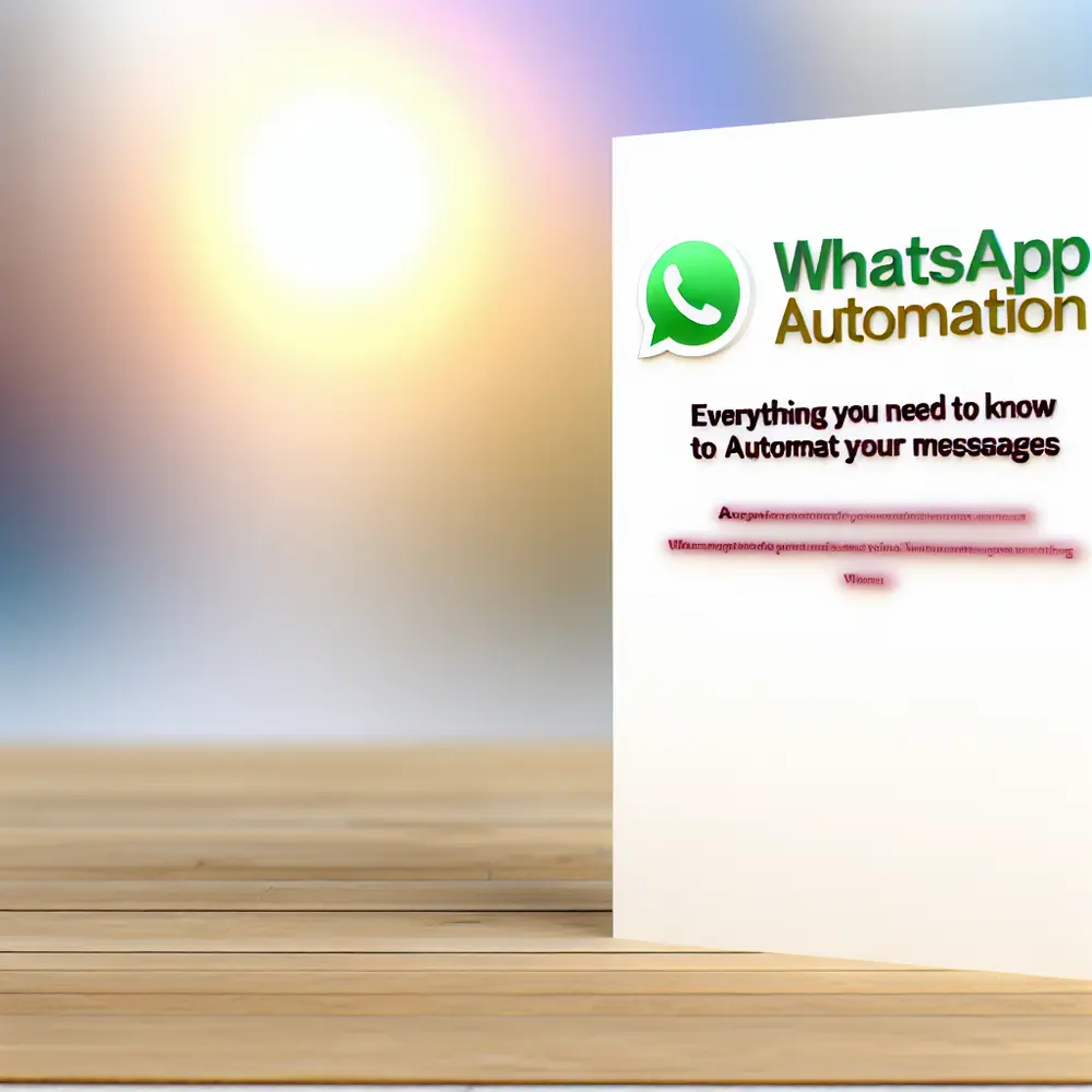 Automação no WhatsApp: Tudo que Você Precisa Saber para Automatizar Suas Mensagens