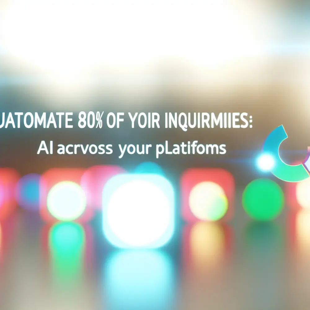 Automatize 80% dos Atendimentos: IA em Todas as Suas Plataformas