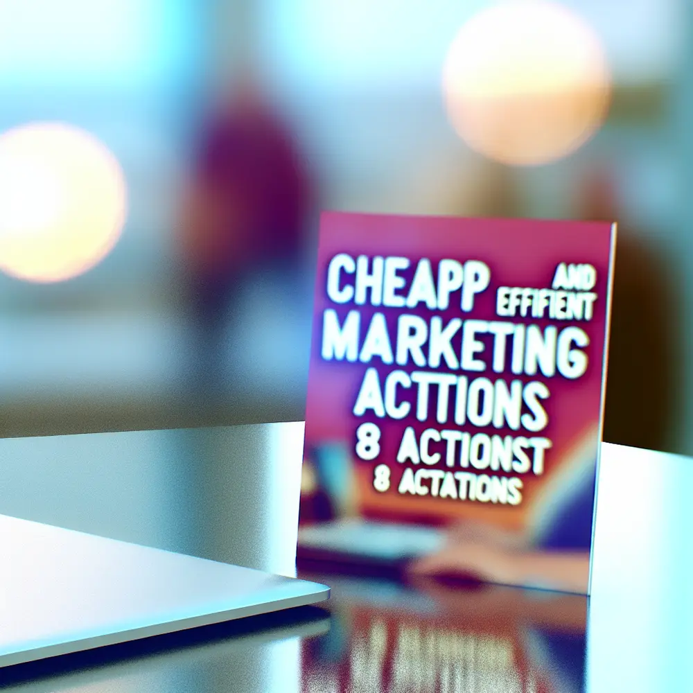 Cheap and Effective Marketing Actions: 8 Strategies You Need to Know