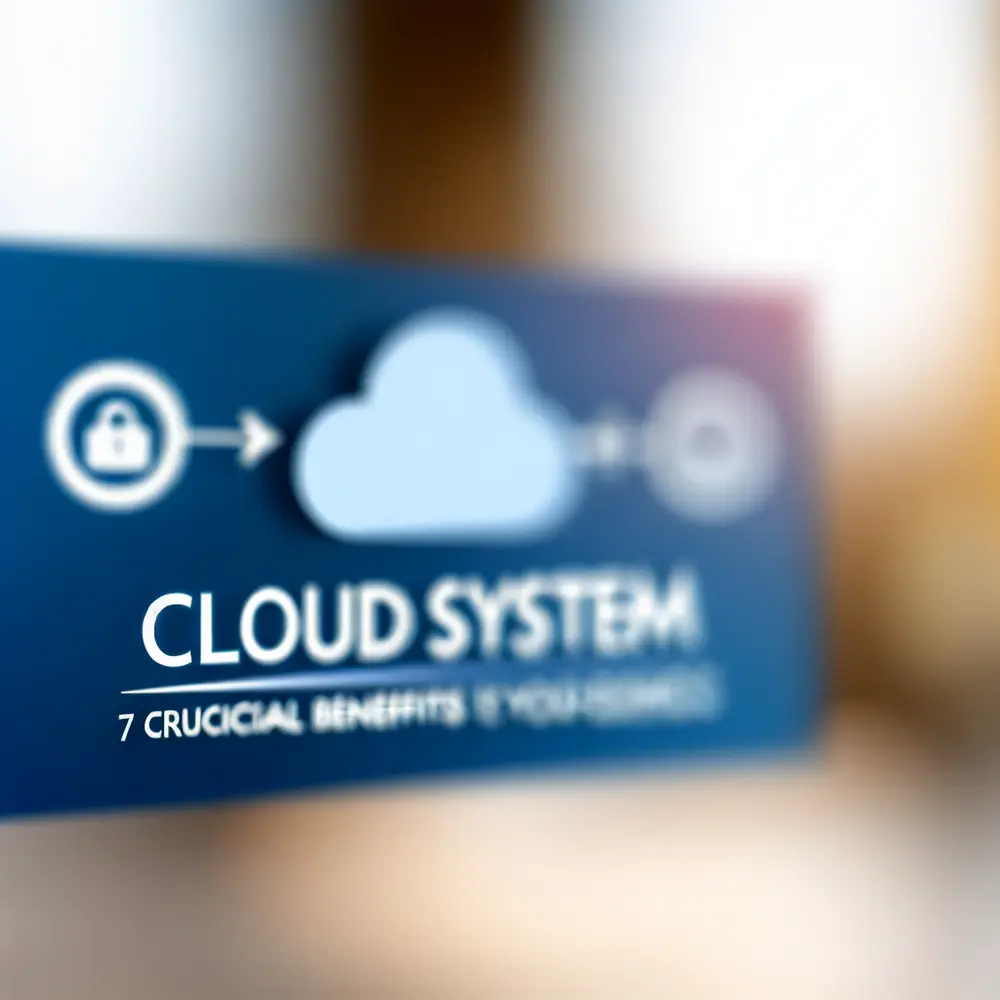 Cloud System: Understand the Advantages! 7 Crucial Benefits for Your Business