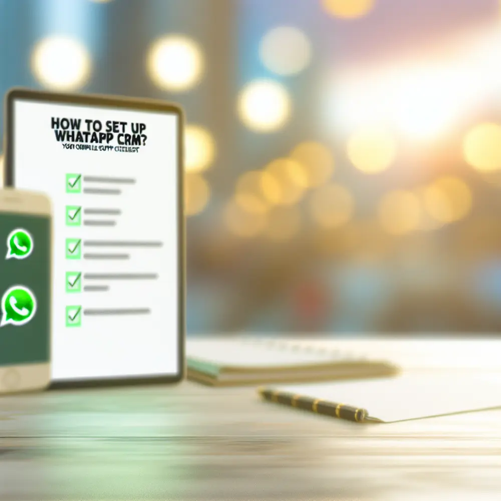 Como configurar o WhatsApp CRM? Seu Checklist Completo de Configuração