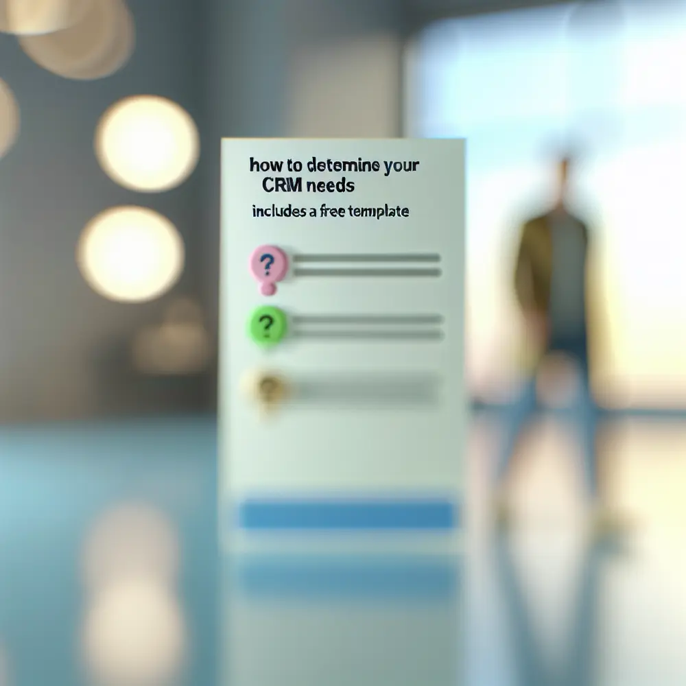 Como Determinar Suas Necessidades de CRM (Inclui um Template Grátis)