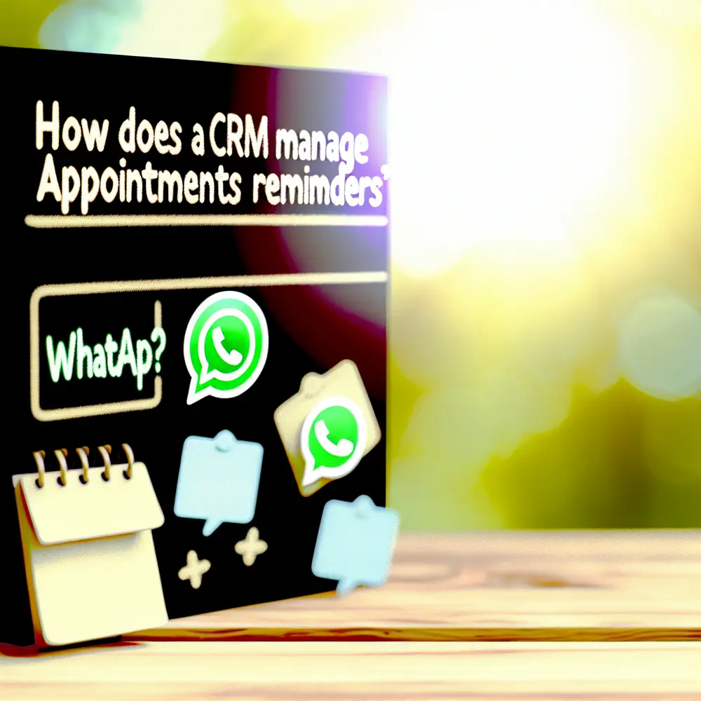 Como um CRM Ajuda a Gerenciar Agendas e Lembretes pelo WhatsApp