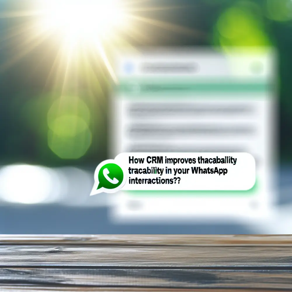 Como um CRM Melhora a Rastreabilidade das suas Interações no WhatsApp