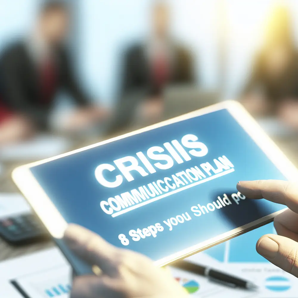 Crisis Communication Plan: 8 Steps You Must Follow