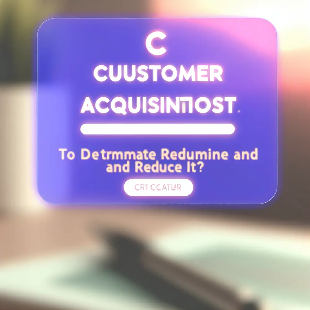 Customer Acquisition Cost (CAC): How to Determine and Reduce It