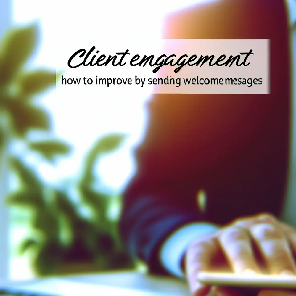 Customer Engagement: How to Improve by Sending Welcome Messages