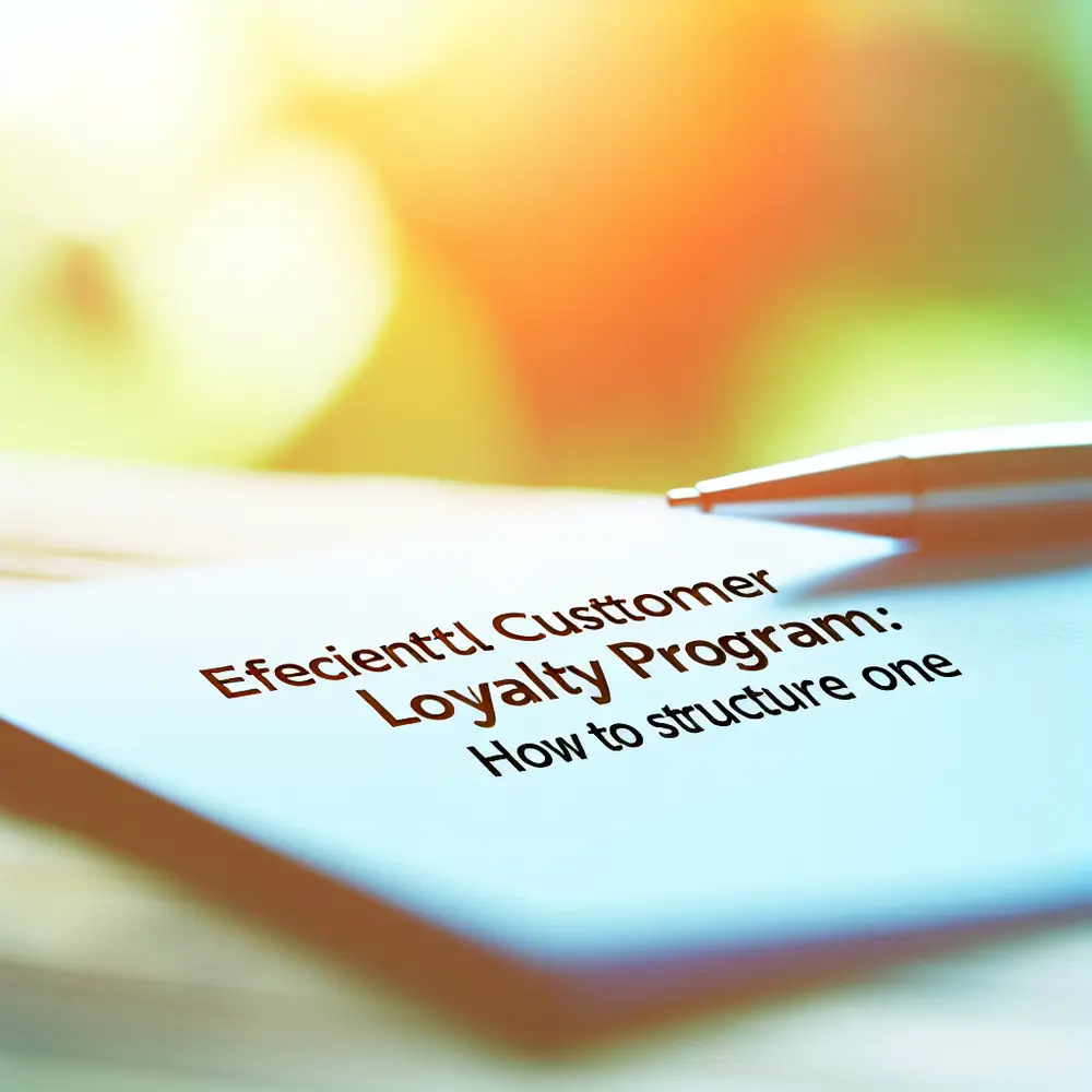 Efficient Customer Loyalty Program: How to Structure One