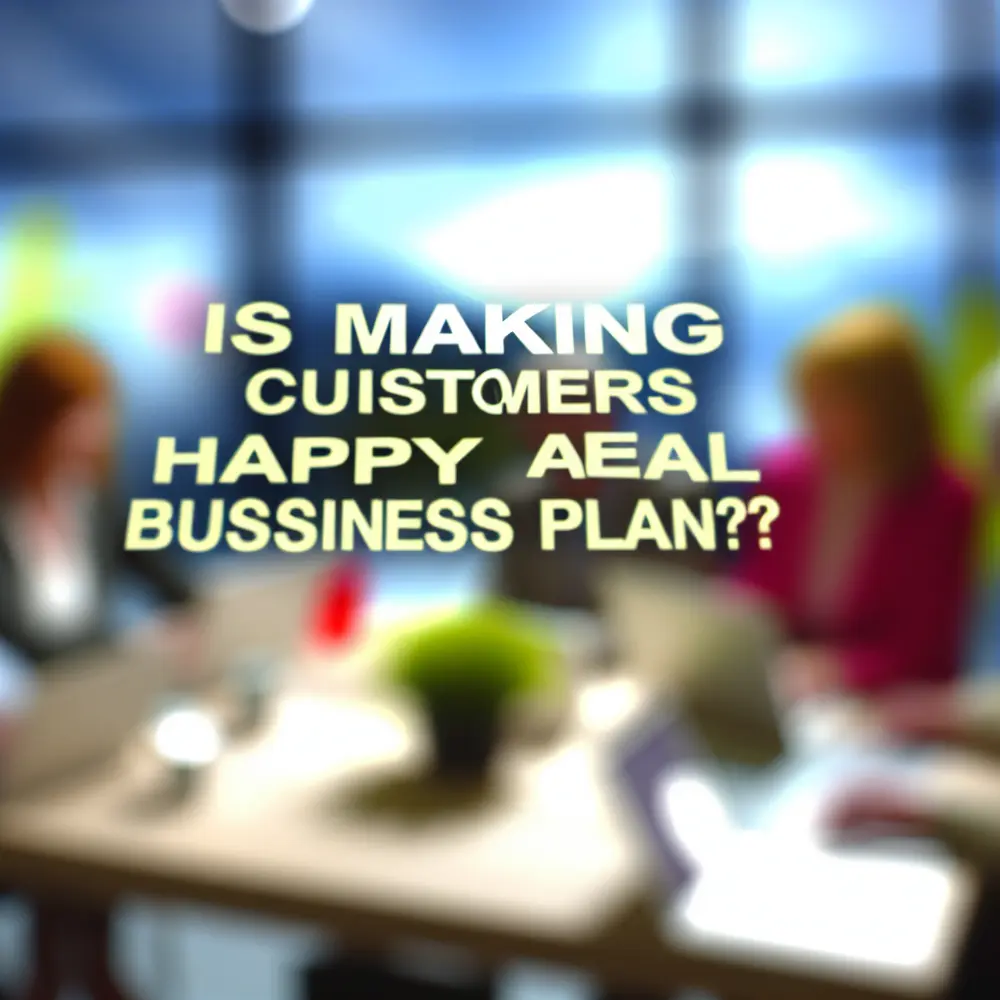 ¿Es la felicidad del cliente un plan de negocios real?