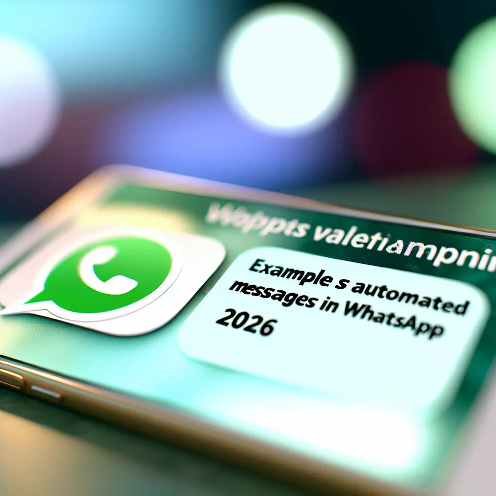 Exemplos de Mensagens Automáticas no WhatsApp para 2026