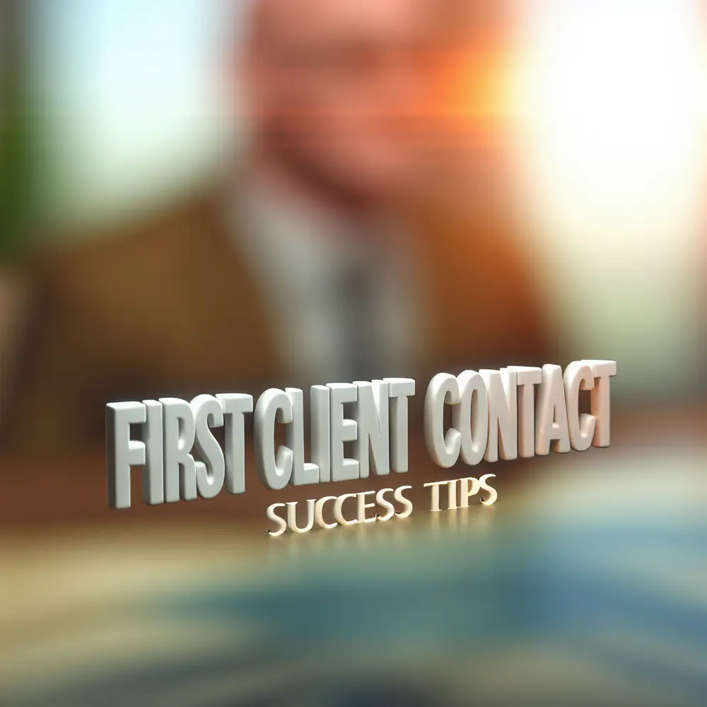First Contact with the Customer: Success Tips