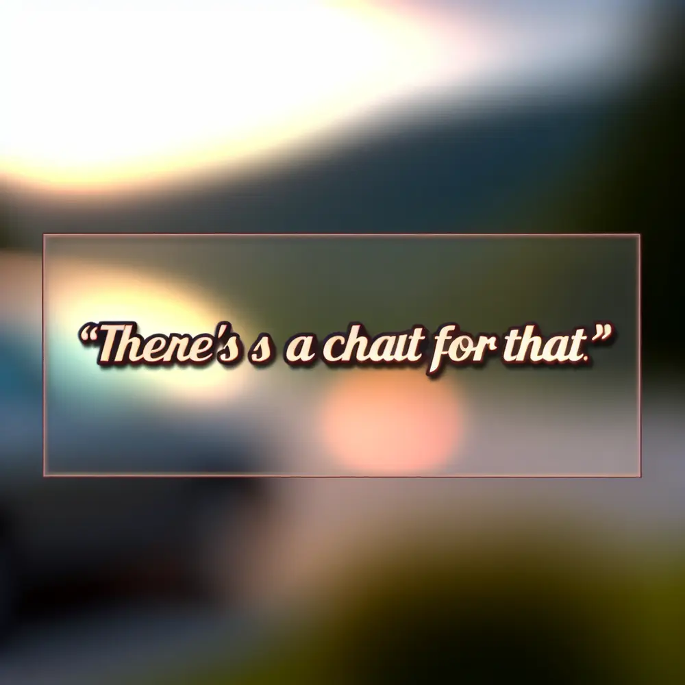 Há um Chat para Isso