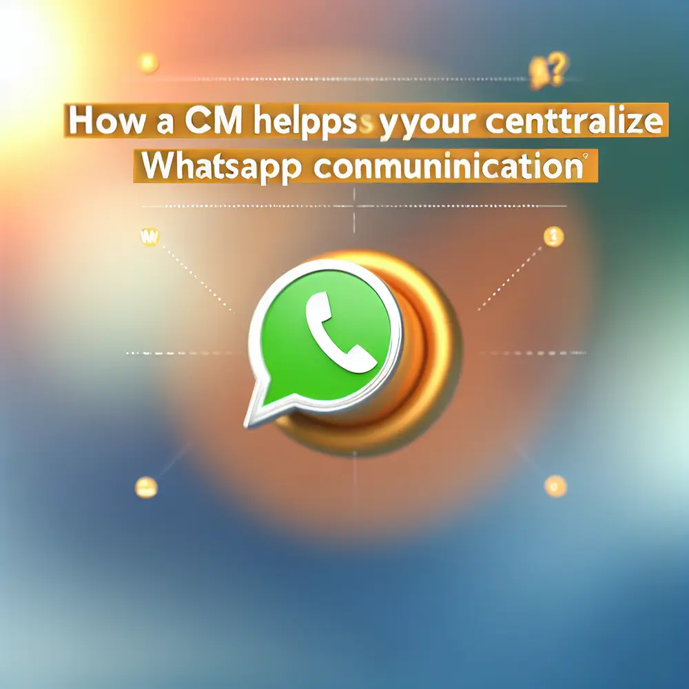 How a CRM Helps Centralize WhatsApp Communication