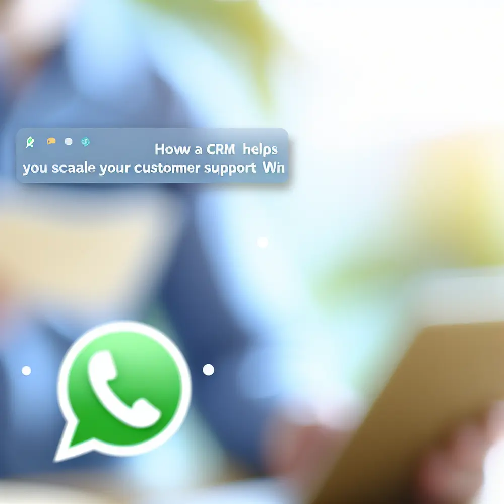 How a CRM Helps You Scale Your Customer Service via WhatsApp