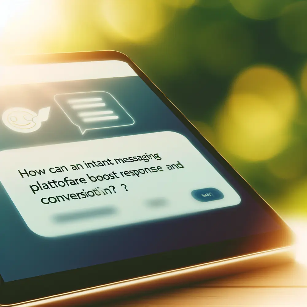 How an Instant Messaging Platform Can Increase Your Response and Conversion Rates
