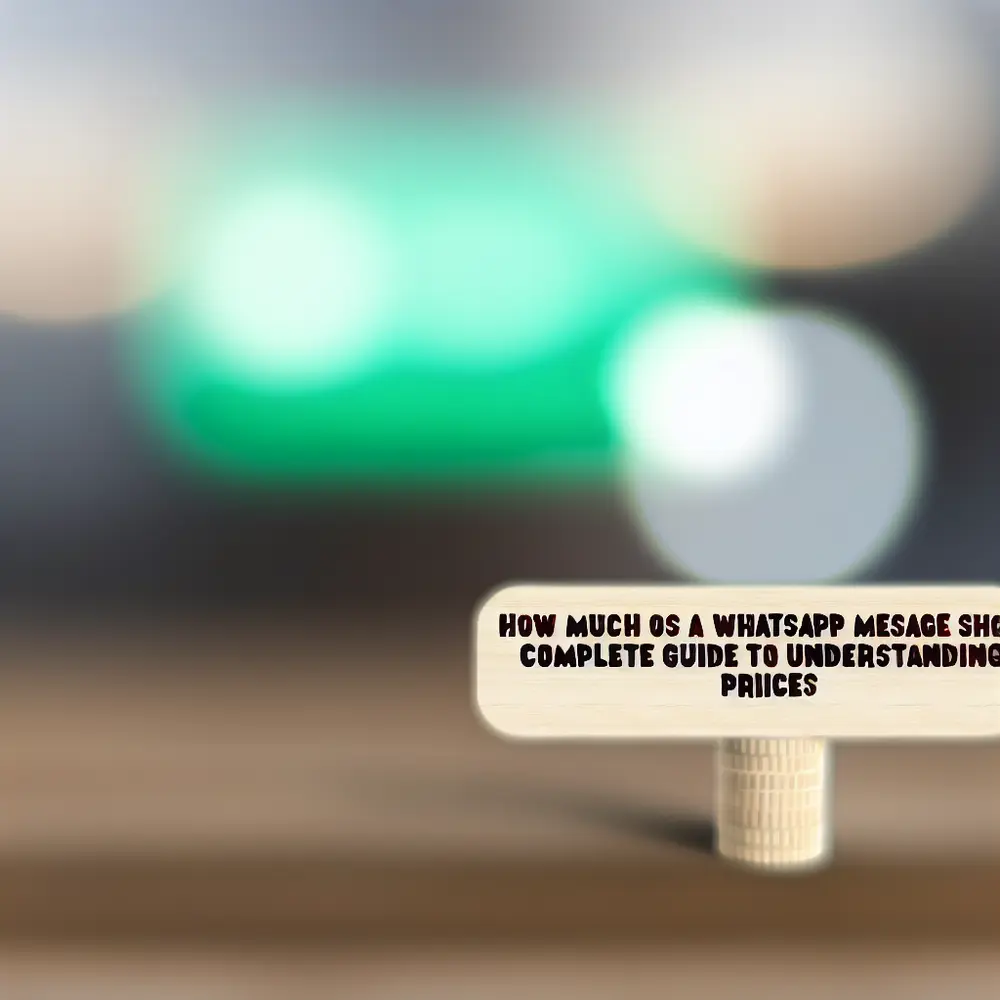 How Much Does It Cost to Send a Message on WhatsApp? Complete Guide to Understanding Prices