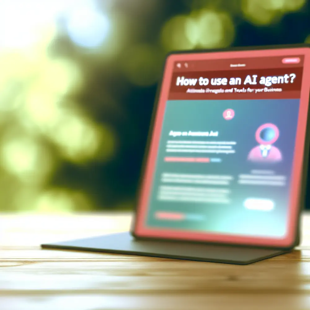 How to Use an AI Agent?: [THE DEFINITIVE GUIDE] Strategies and Tools for Your Business