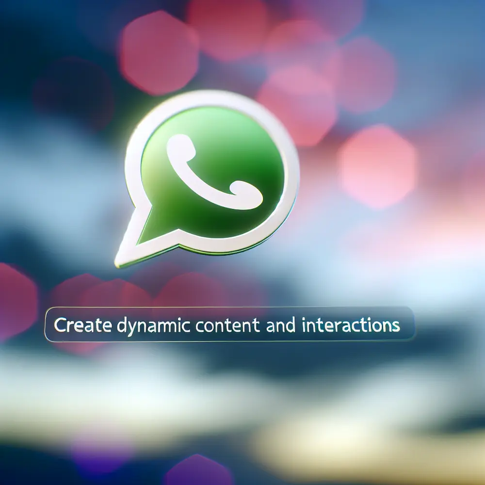 IA Generativa WhatsApp: Crea Contenido e Interacciones Dinámicas