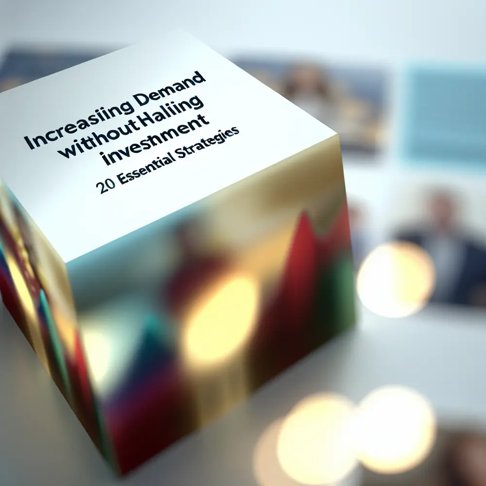 Increasing Demand Without Increasing Investment: 20 Essential Strategies