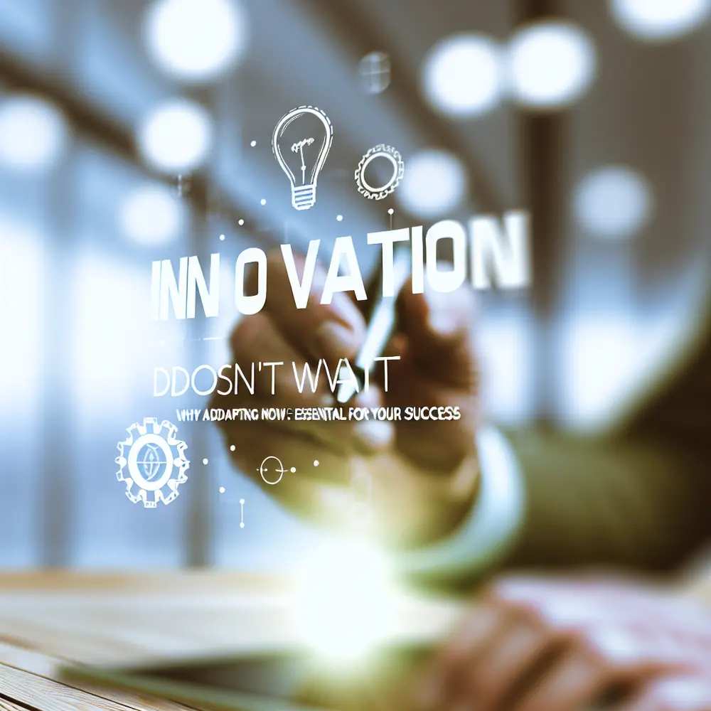 Innovation Doesn't Wait: Why Adapting Now is Essential for Your Success