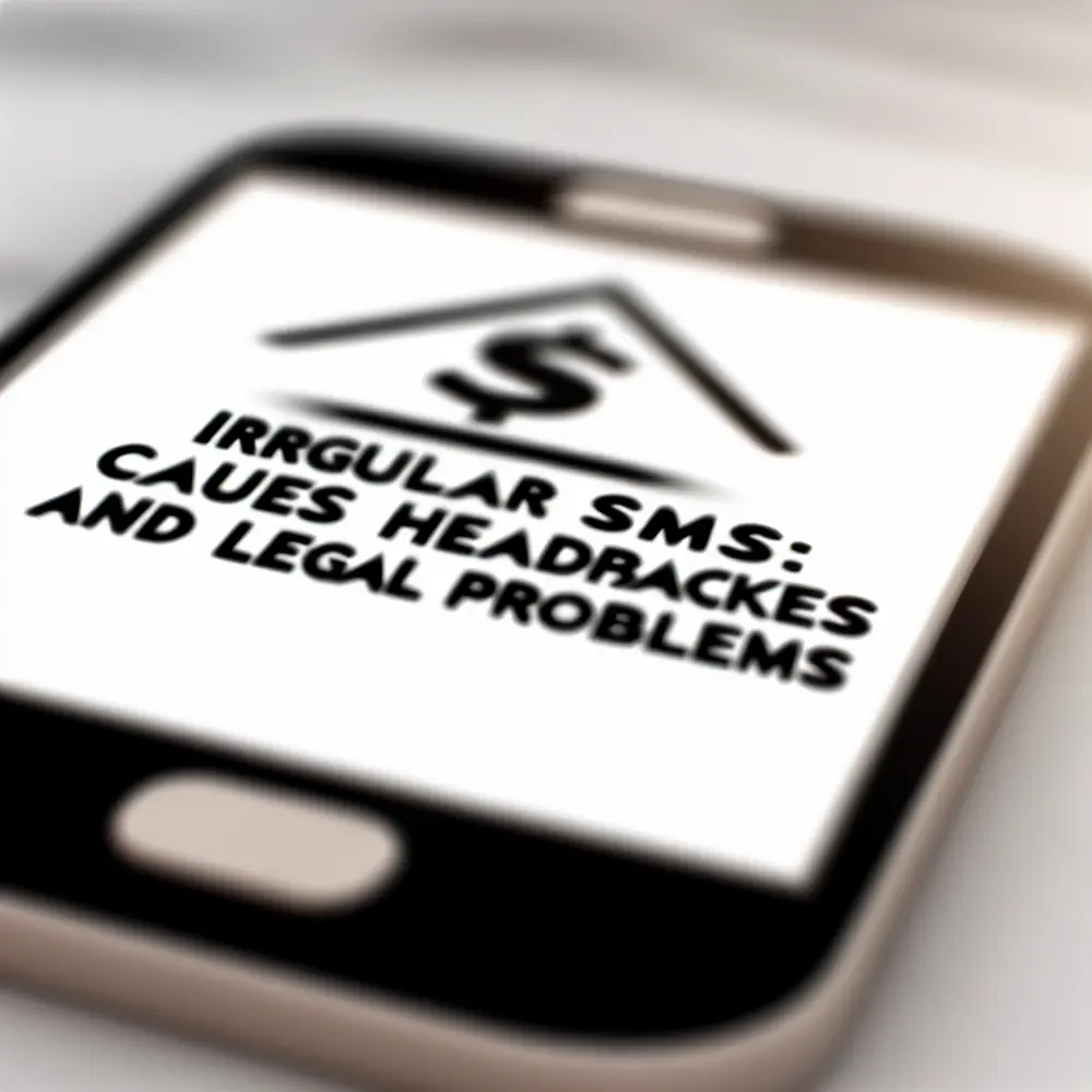 Irregular SMS: Causes Headaches and Legal Issues