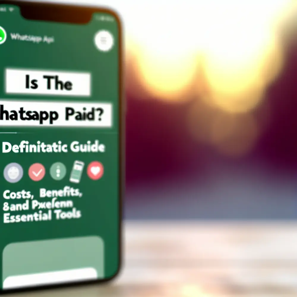 Is the WhatsApp API Paid?: [COMPLETE GUIDE] Costs, Benefits, and Essential Tools