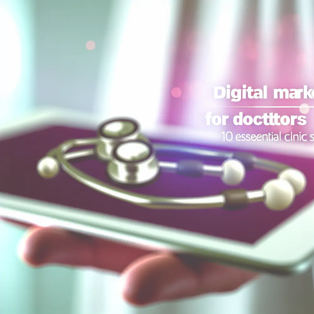 Marketing Digital para Médicos: 10 Consejos Esenciales para el Éxito de la Clínica