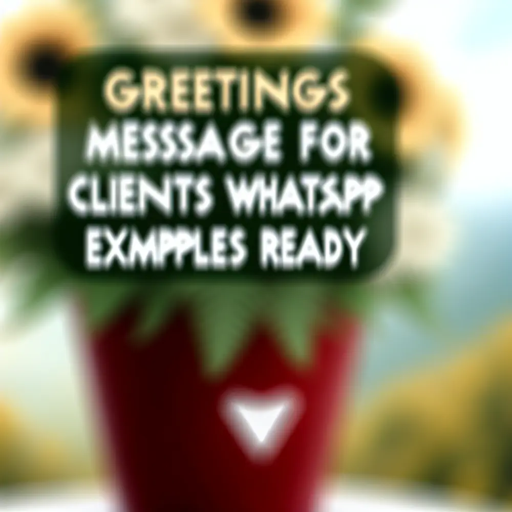 Mensagem de saudação para clientes no WhatsApp: exemplos prontos