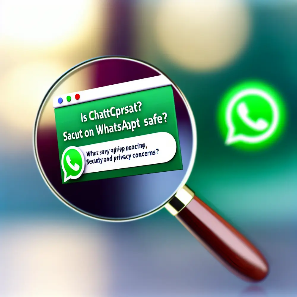 O ChatGPT no WhatsApp é seguro? Preocupações com Segurança e Privacidade