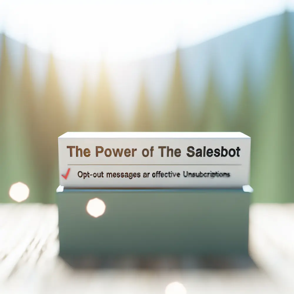 O Poder do Salesbot: Mensagens de Opt-Out para Desinscrições Eficazes