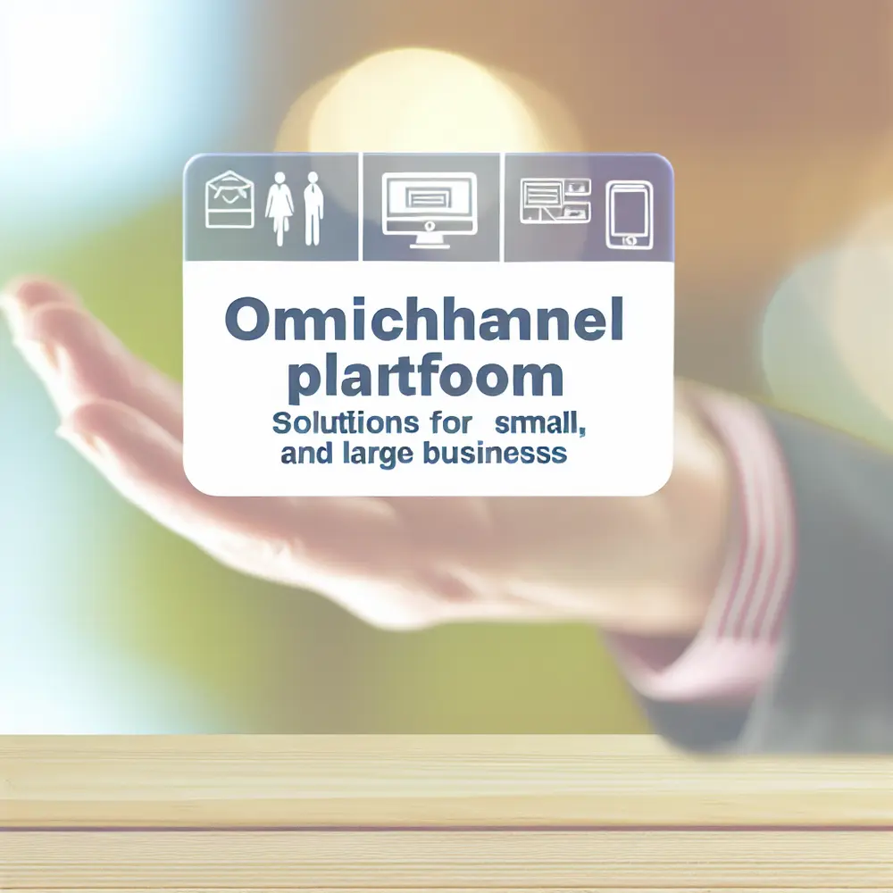 Omnichannel Platform: Solutions for Small, Medium, and Large Businesses