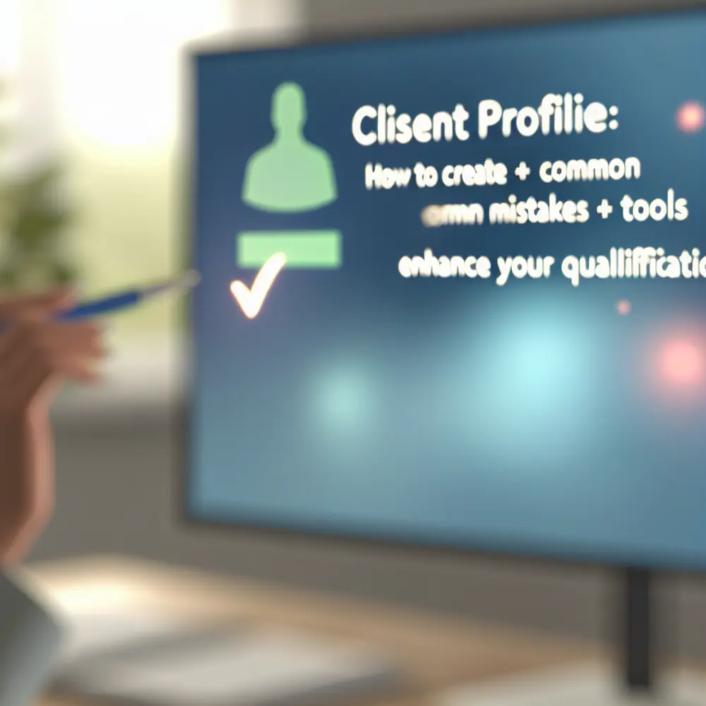Perfil de Cliente: Cómo Crear + Errores Comunes + Herramientas Para Mejorar Su Cualificación