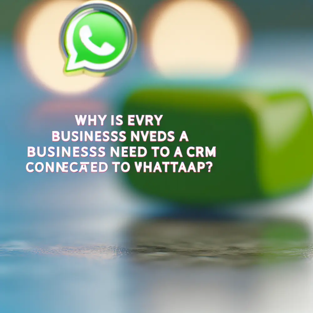 Por Que Cada Negócio Precisa de um CRM Conectado ao WhatsApp?