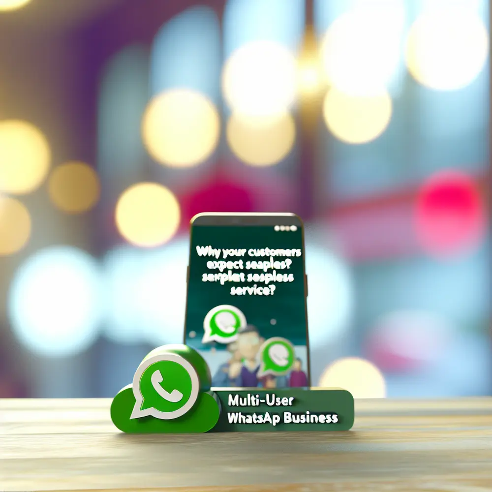 Por Que Seus Clientes Esperam um Atendimento Fluido? O WhatsApp Business Multiusuário é a Chave.