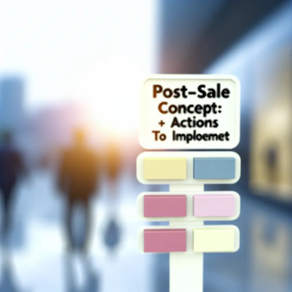 Post-Sale Concept: 8 Benefits + 5 Actions to Implement