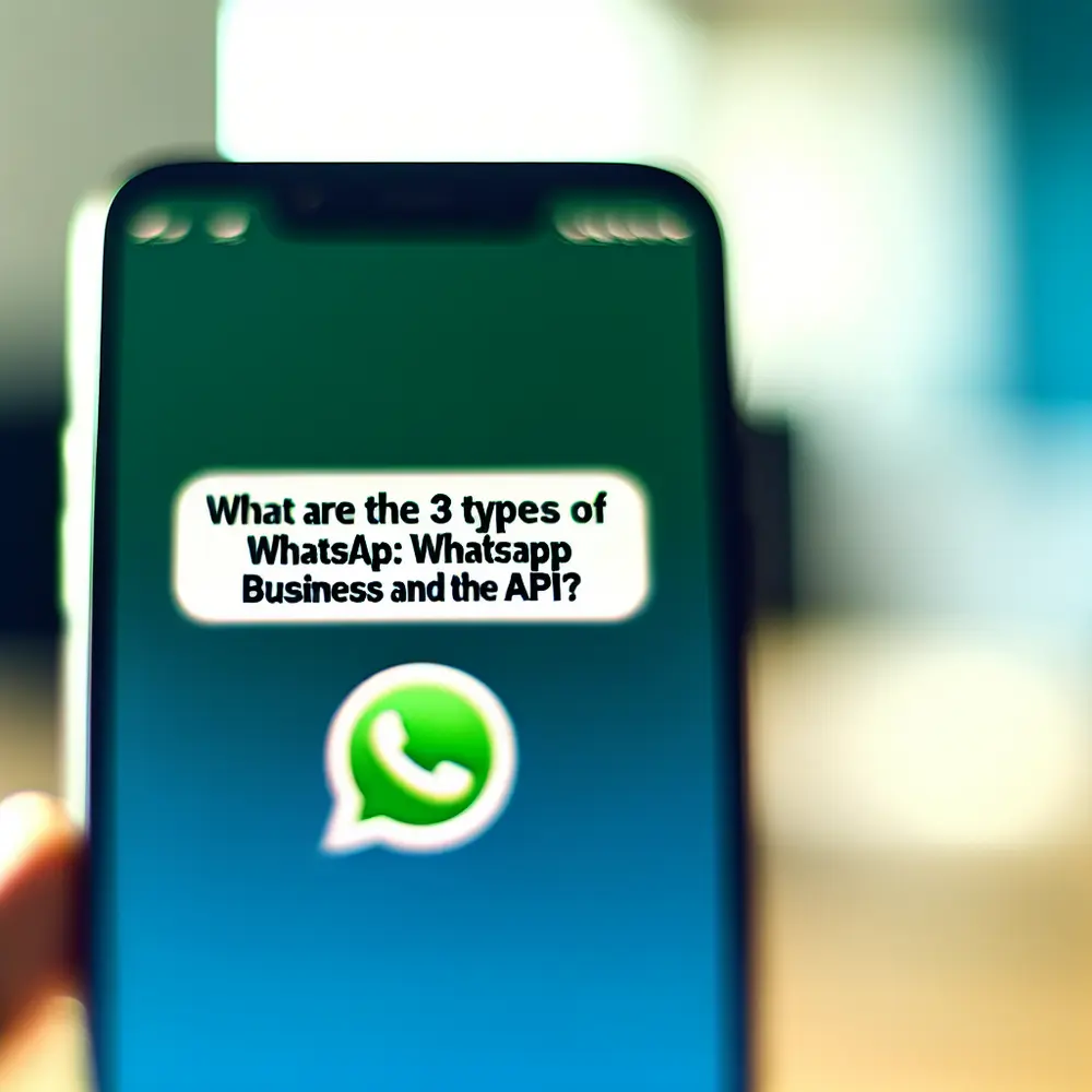 Quais são os 3 tipos de WhatsApp? | Guia sobre WhatsApp, Business e a API