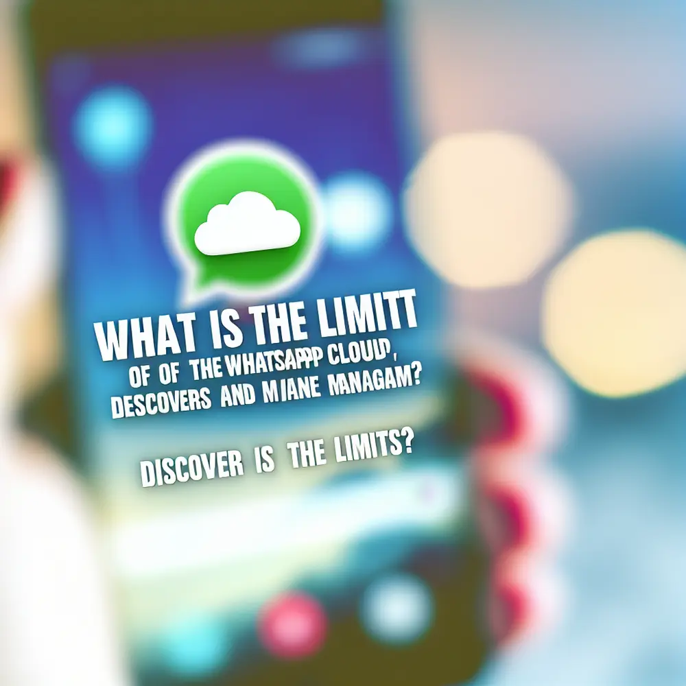 Qual é o limite da API em nuvem do WhatsApp? | Descubra os limites e como gerenciá-los