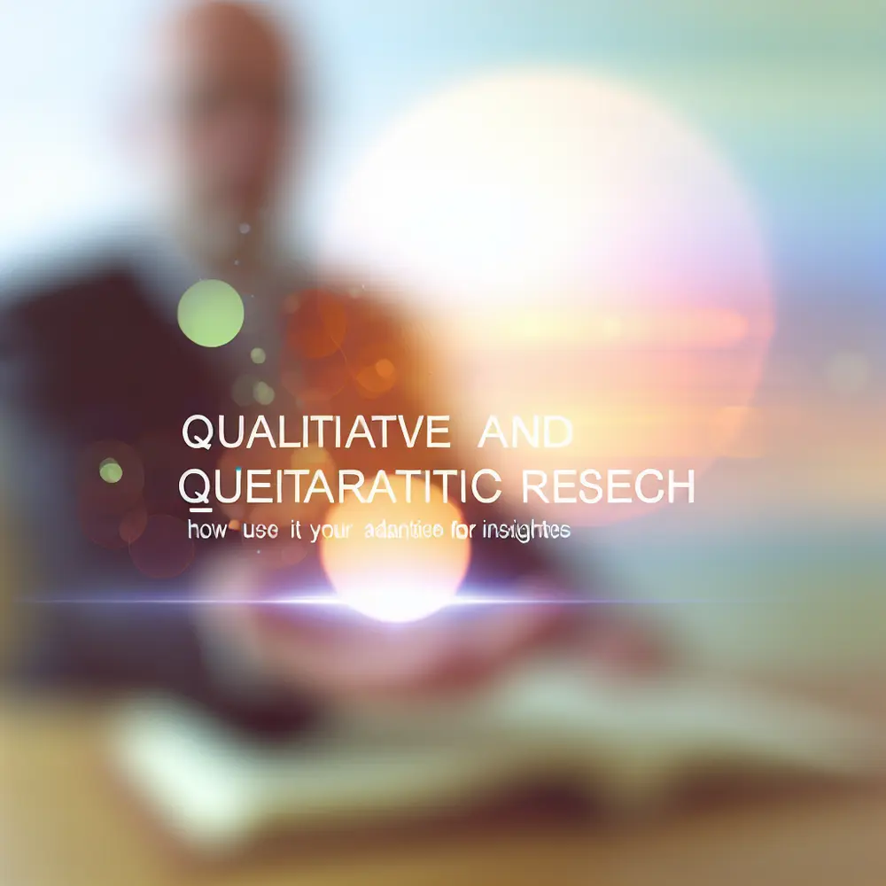 Qualitative and Quantitative Research: How to Use Them to Your Advantage for Insights