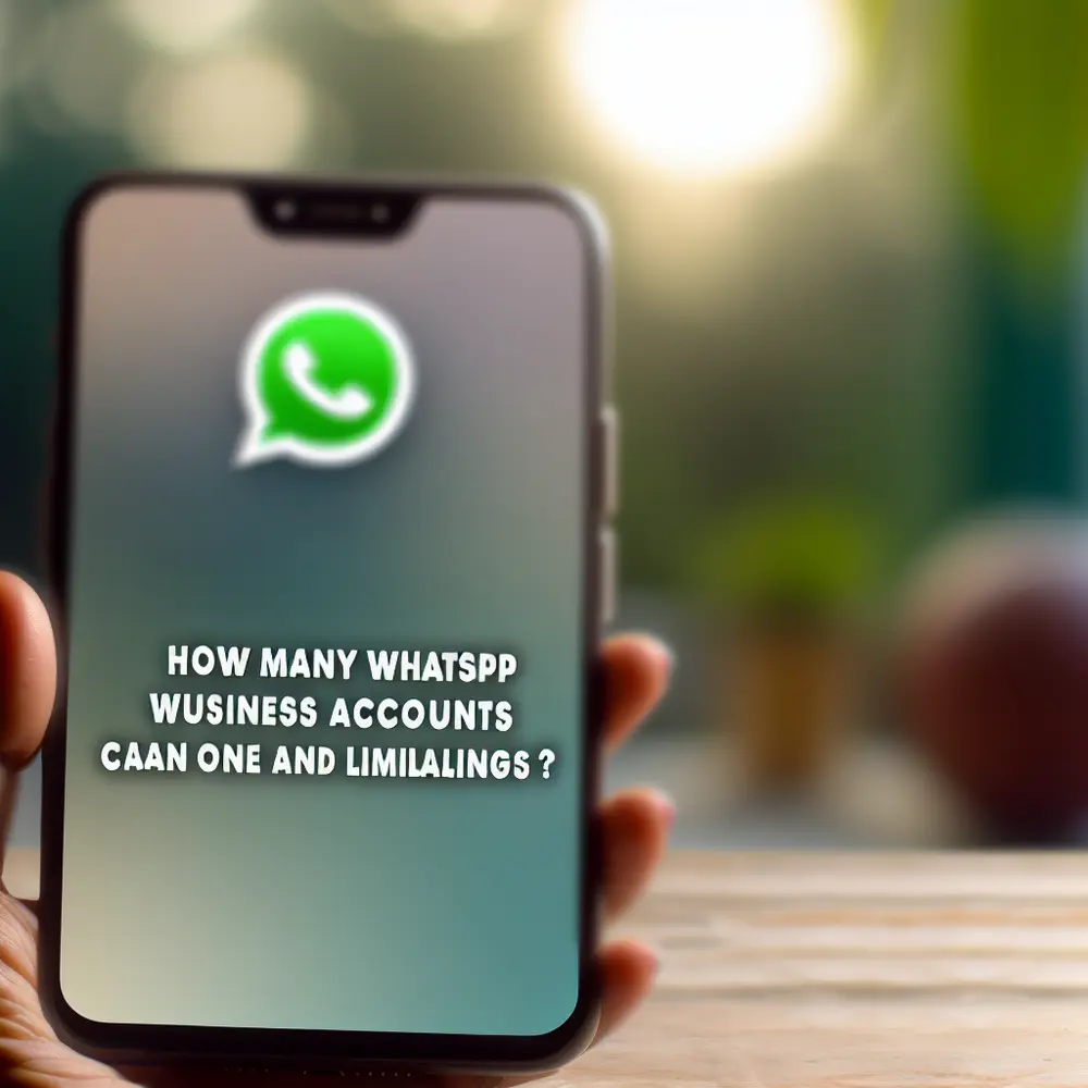 Quantas contas de WhatsApp Business você pode ter em um telefone? | Soluções e limitações